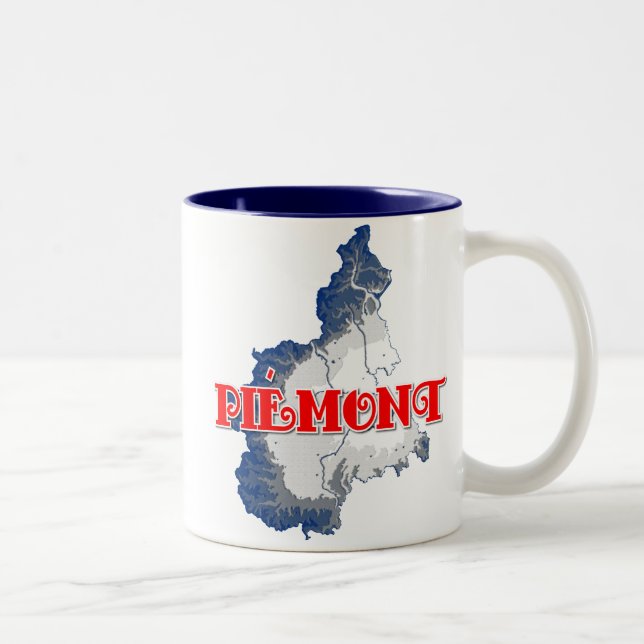 Caneca De Café Em Dois Tons Piemonte (Direita)