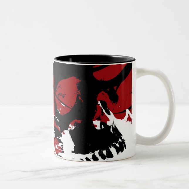 Caneca De Café Em Dois Tons PiercingThorns.mug (Direita)
