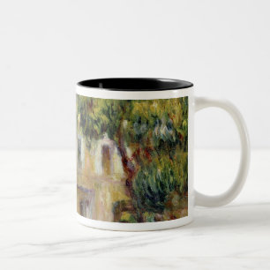 Caneca De Café Em Dois Tons Pierre um Renoir   a fazenda em Les Collettes