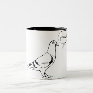 Caneca De Café Em Dois Tons Pigeon Mug