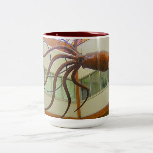 Caneca De Café Em Dois Tons Pike Place Public Market Giant Squid Seattle, WA