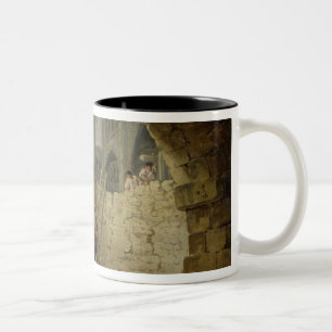 Caneca De Café Em Dois Tons Pilhando os Vaults reais