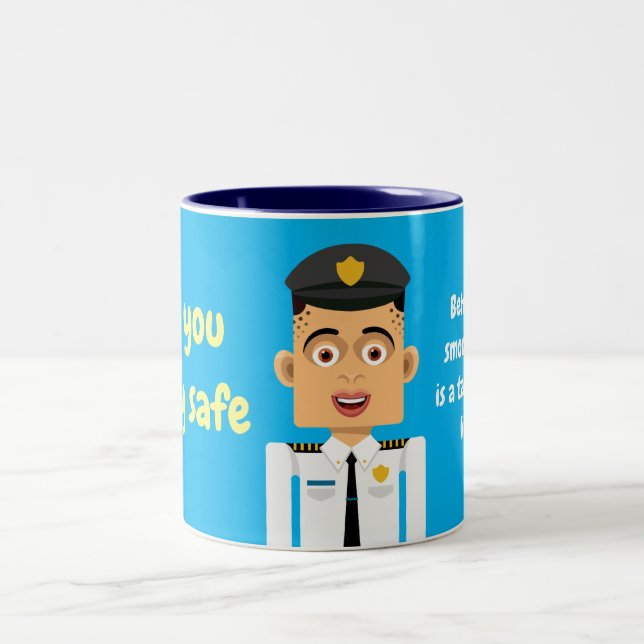 Caneca De Café Em Dois Tons Piloto (Centro)