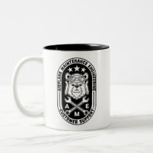 Piloto Bear Mug - dupla face