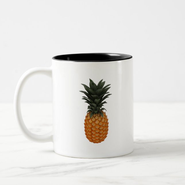 Caneca De Café Em Dois Tons Pineapple (Esquerda)