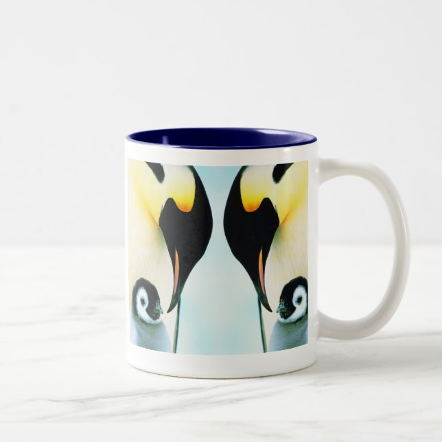 CANECA DE CAFÉ EM DOIS TONS PINGUINS (Direita)