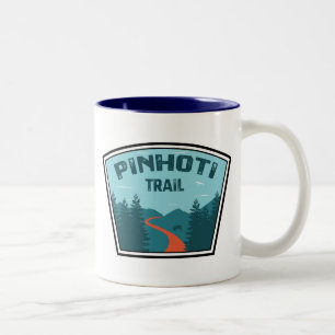 Caneca De Café Em Dois Tons Pinhoti Trail Alabama Georgia