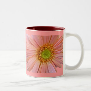 Caneca De Café Em Dois Tons Pink African Daisy Mug