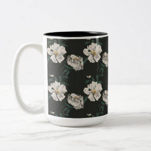 Caneca De Café Em Dois Tons Pink Rose Coffee Mug