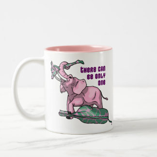 Caneca De Café Em Dois Tons Pinky ganha por TKO