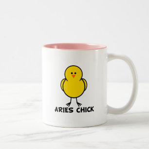 Caneca De Café Em Dois Tons Pintinho do Aries