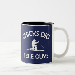 Caneca De Café Em Dois Tons Pintinhos Dig Tele Cara