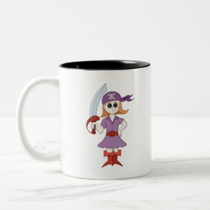 Caneca De Café Em Dois Tons Pirata