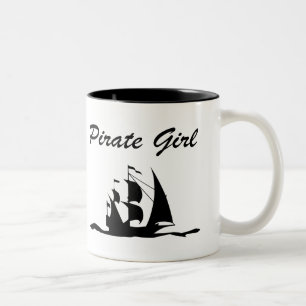 Caneca De Café Em Dois Tons pirata