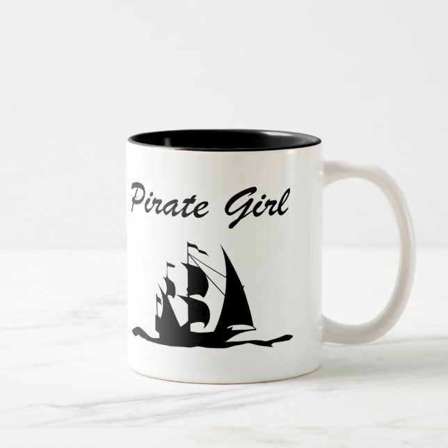 Caneca De Café Em Dois Tons pirata (Direita)