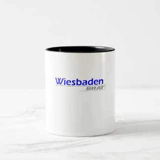 Caneca De Café Em Dois Tons Pirralho de Wiesbaden - dois tonificou a caneca do