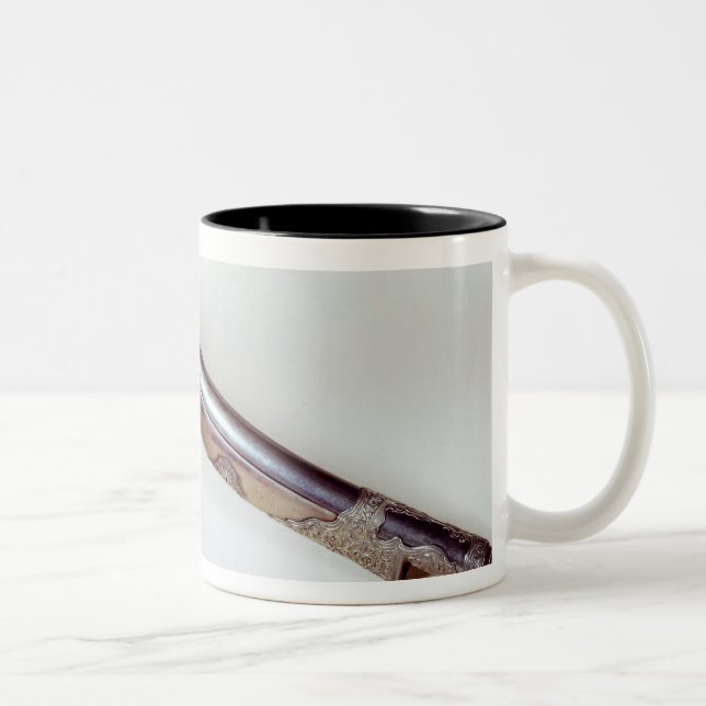 Caneca De Café Em Dois Tons Pistola que pertence a Abd EL-Kader (Direita)