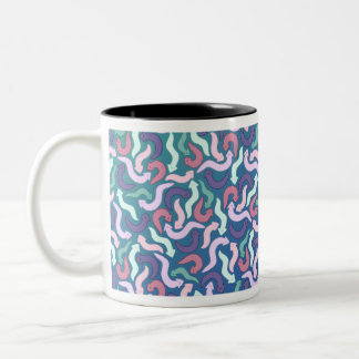 Caneca De Café Em Dois Tons Planaria Wiggly