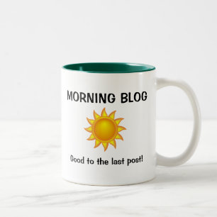 Caneca De Café Em Dois Tons PlanetPOV - blogue da manhã - copo de café