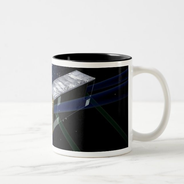 Caneca De Café Em Dois Tons PlanetQuest do SIM (Direita)