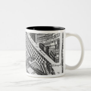 Caneca De Café Em Dois Tons Plano de Paris