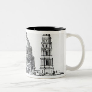 Caneca De Café Em Dois Tons Plano para St Peter, Roma, 1539