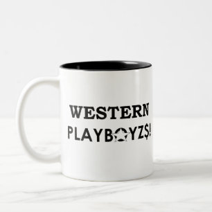 CANECA DE CAFÉ EM DOIS TONS PLAYBOIZ OCIDENTAIS / JMT SKATERBOARDS / IPIX
