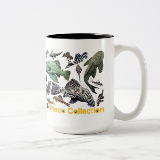 Caneca De Café Em Dois Tons Plecos (Direita)