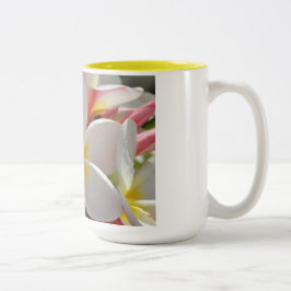 Caneca De Café Em Dois Tons Plumeria
