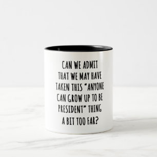 Caneca De Café Em Dois Tons Podemos Admitir