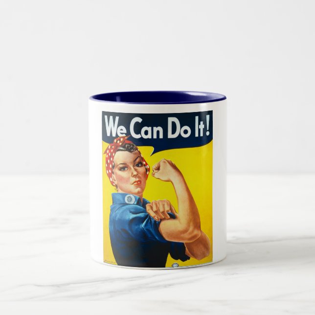 Caneca De Café Em Dois Tons Podemos fazê-lo (Centro)
