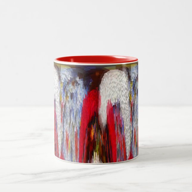 Caneca De Café Em Dois Tons Poder da neve (Centro)