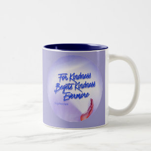 Caneca De Café Em Dois Tons Pois a Bondade Gera Bondade Sempre