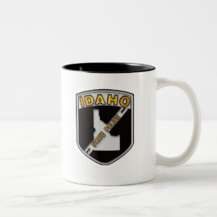 Caneca De Café Em Dois Tons Polícia do estado de Idaho