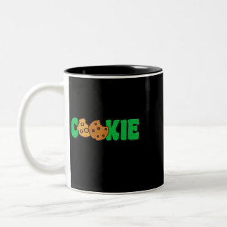 Caneca De Café Em Dois Tons Policial de escoteiro vendendo escoteiro líder de