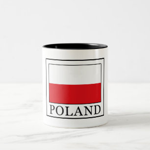Caneca De Café Em Dois Tons Polônia