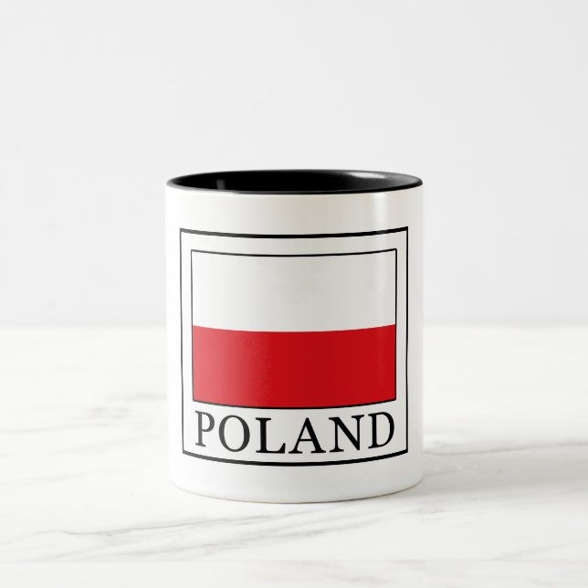 Caneca De Café Em Dois Tons Polônia (Centro)