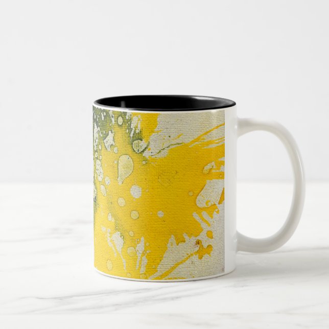 Caneca De Café Em Dois Tons Polychromoptic #8 por Michael Moffa (Direita)