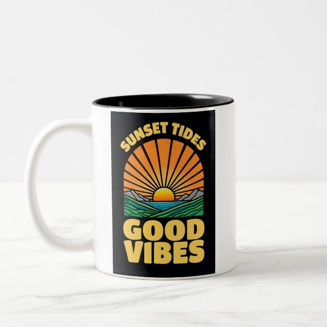 Caneca De Café Em Dois Tons Pontas do Sol (Esquerda)