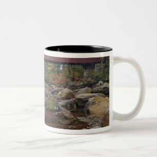 Caneca De Café Em Dois Tons Ponte Albany, perto de Kancamagus