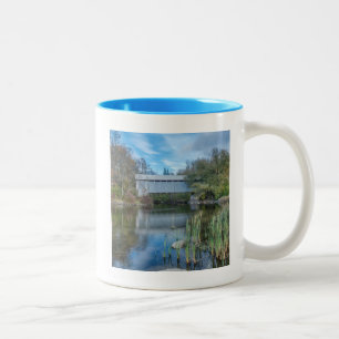 Caneca De Café Em Dois Tons Ponte Coberta Milby 2