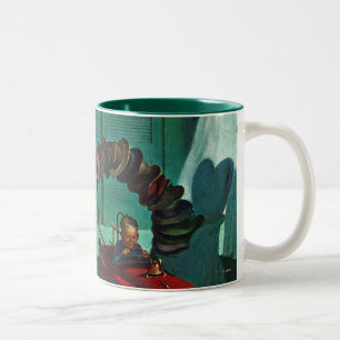 Caneca De Café Em Dois Tons Ponte do chapéu