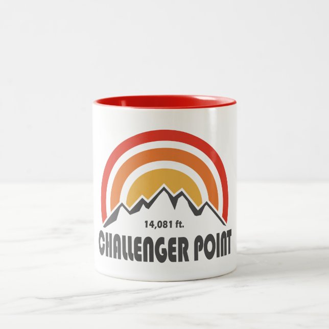 Caneca De Café Em Dois Tons Ponto Challenger (Centro)
