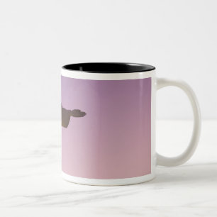 Caneca De Café Em Dois Tons Ponto de vista, Estátua de Cristo no Corcovado, 70