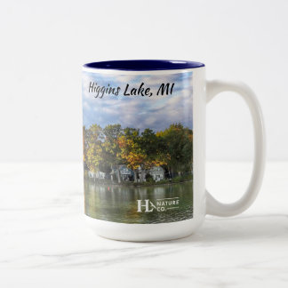 Caneca De Café Em Dois Tons Ponto Stoney, Lago Higgins