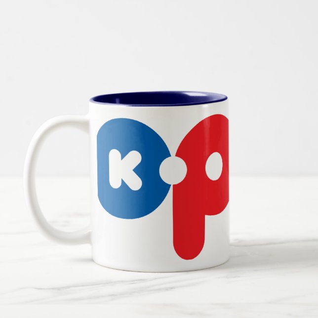 Caneca De Café Em Dois Tons Pop 01 (Esquerda)