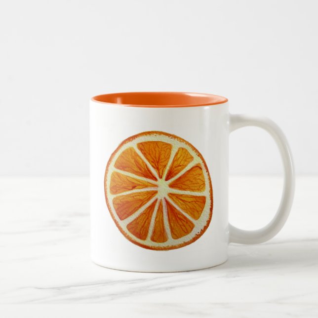 Caneca De Café Em Dois Tons Pop fruta (Direita)