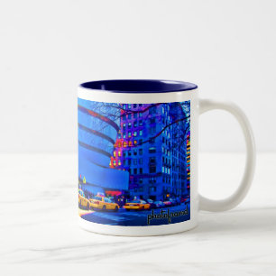 Caneca De Café Em Dois Tons Pop Guggenheim1