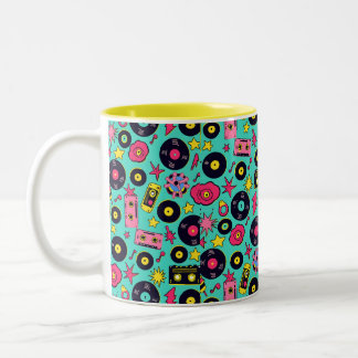 Caneca De Café Em Dois Tons Pop - Sip in Style e Express Yself