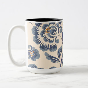 Caneca De Café Em Dois Tons Popular